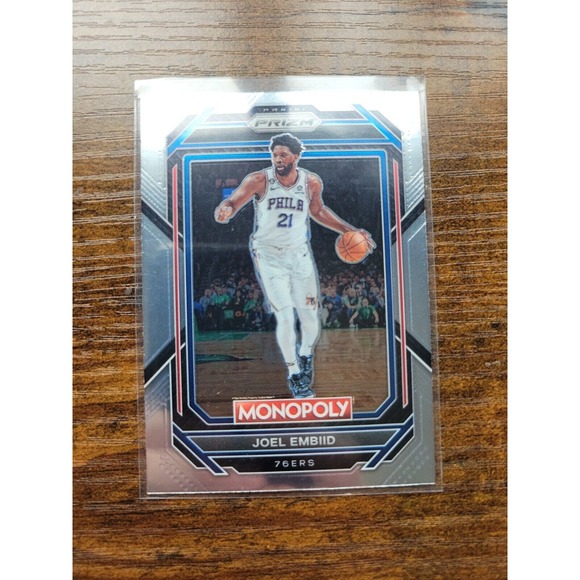 2022-2023 Panini Prizm Monopoly #67 Joel Embiid - Philadelphia 76ers - NBA - Picture 1 of 2